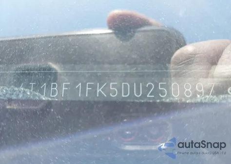 2013 Toyota Camry Se из США, поврежденный, VIN 4T1BF1FK5DU250897